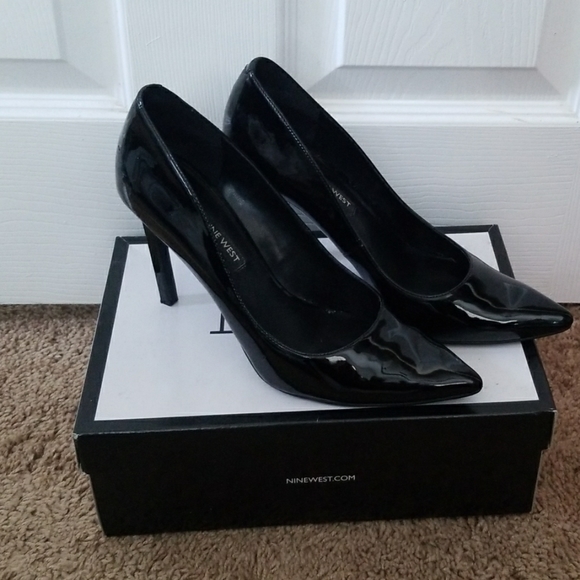 Nine West Shoes - Nine West Tatiana Black Patent Leather 8.5 M